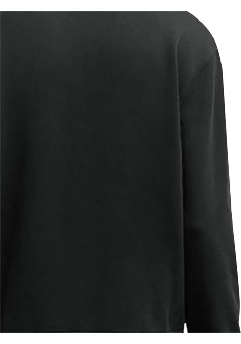 Felpa ami de coeur in nero Ami paris - uomo AMI PARIS | BFUSW035730001